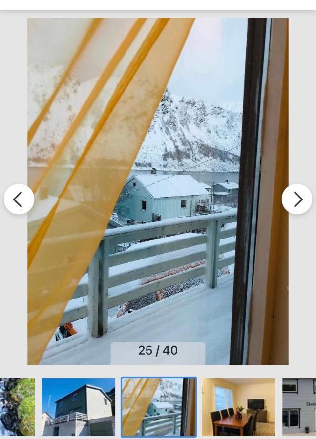 Senja Villa Gryllefjord Exteriör bild